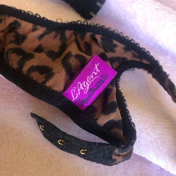 *RARE* Agent Provocateur Leopard Leonara Set - Picture 6 of 6